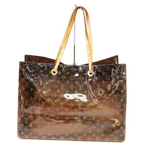 Louis Vuitton Vinyl LV Cabas Brown Tote Monogram Bag Clear Cruise